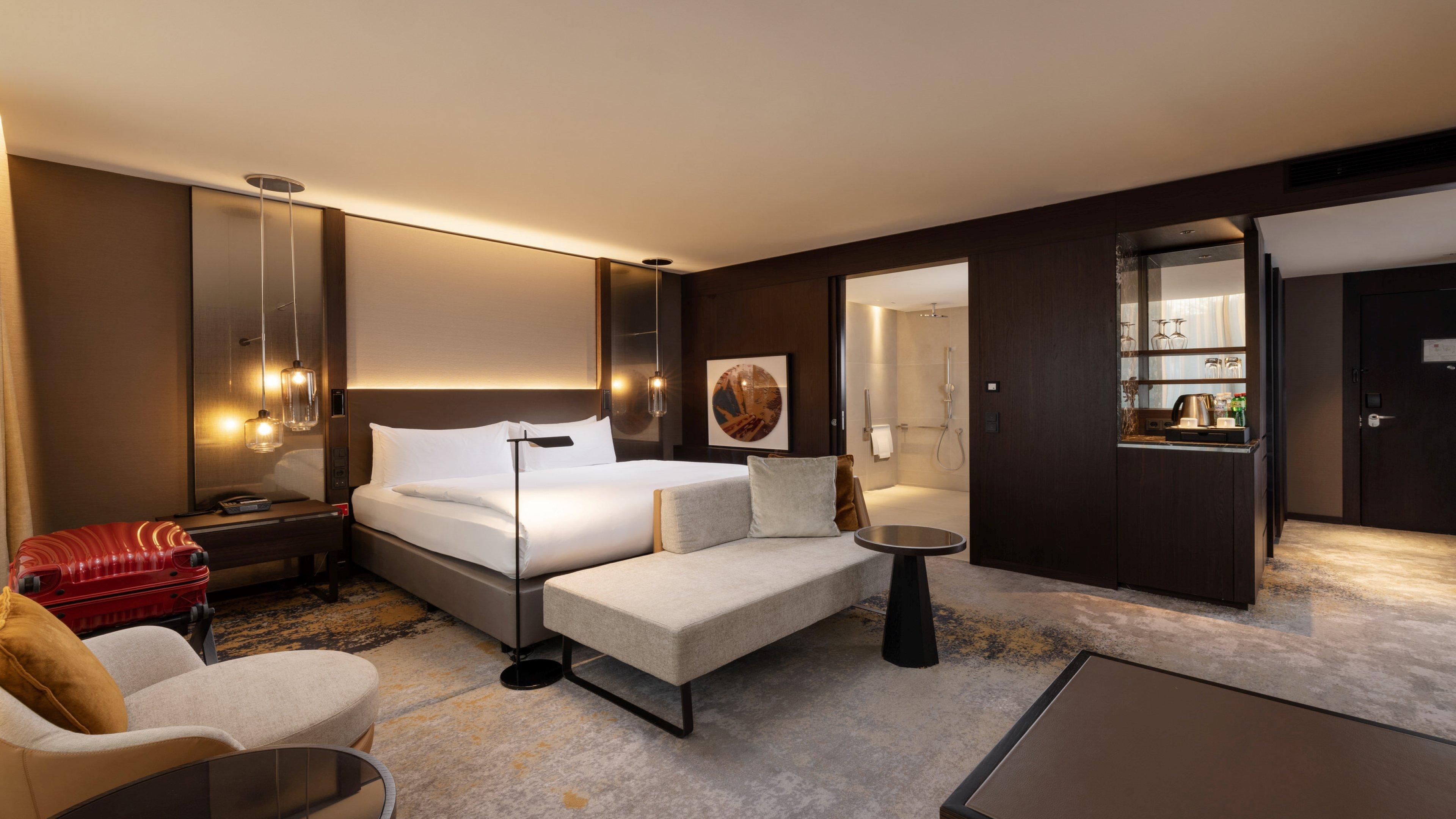 Intercontinental - Ljubljana By Ihg Hotel Exterior foto A bedroom at the hotel